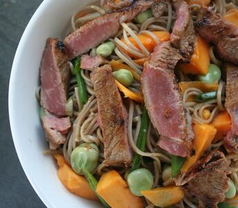 soba noodle salad