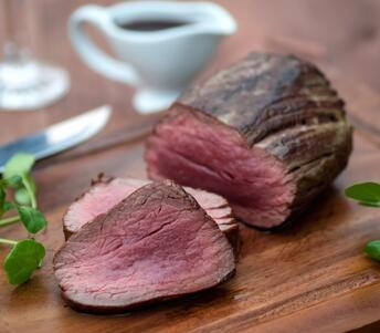 cooked chateaubriand fillet