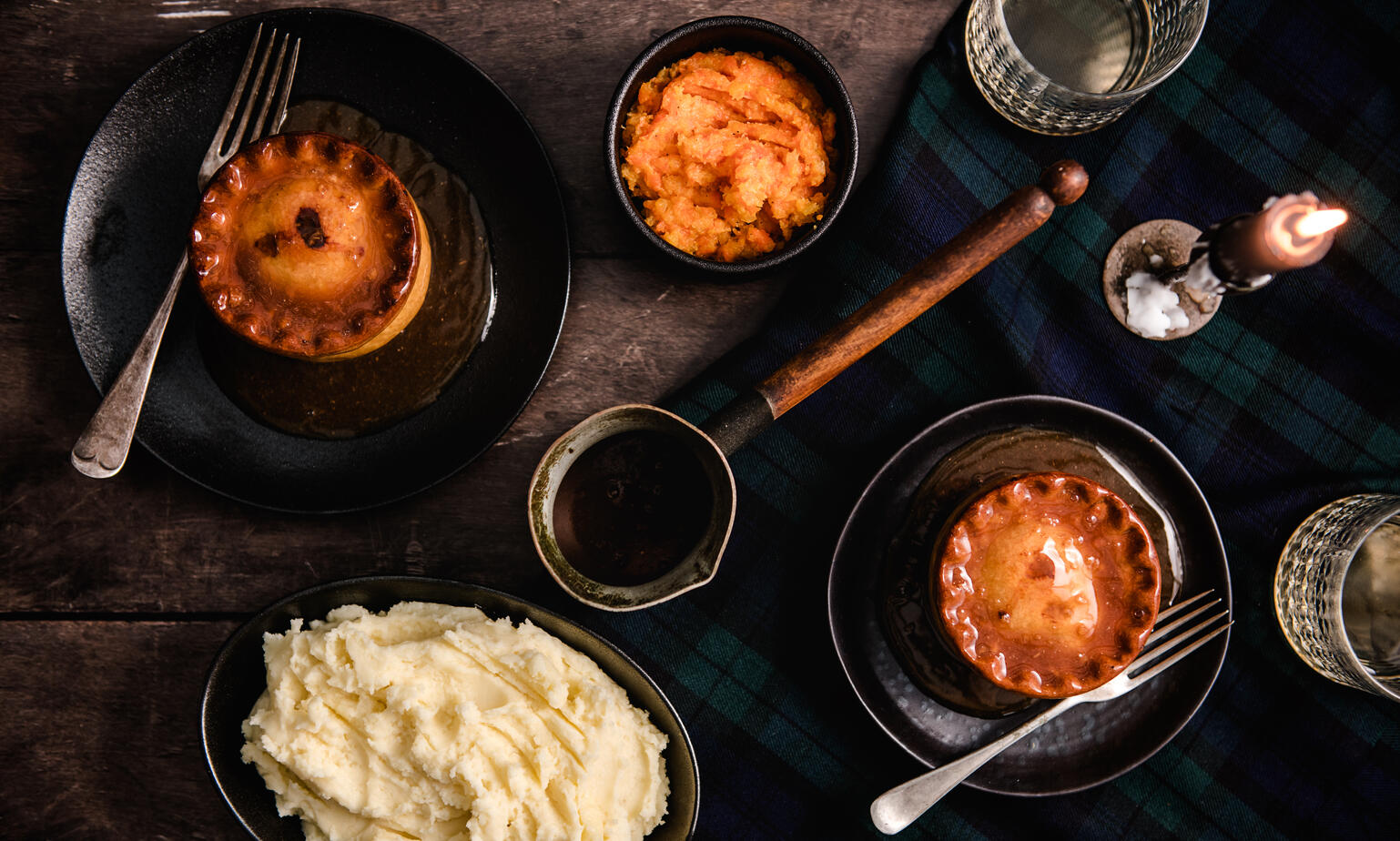 burns night meals cooked 