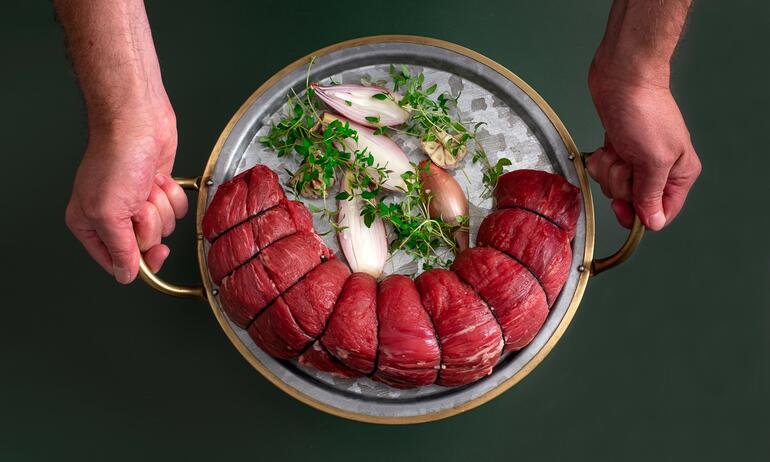 whole fillet with ingredients