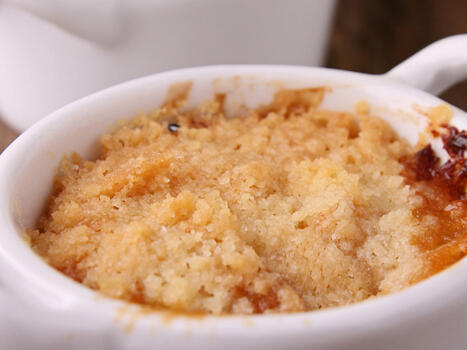 apple and quince crumble 