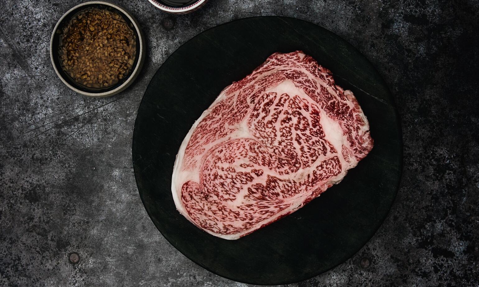 rib eye wagyu beef 