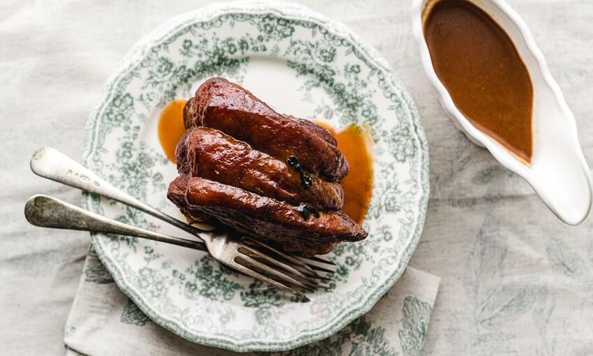 roasted beef brisket with pale ale