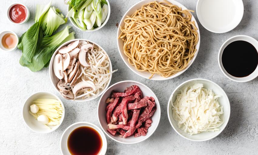 beef chow mein recipe ingredients