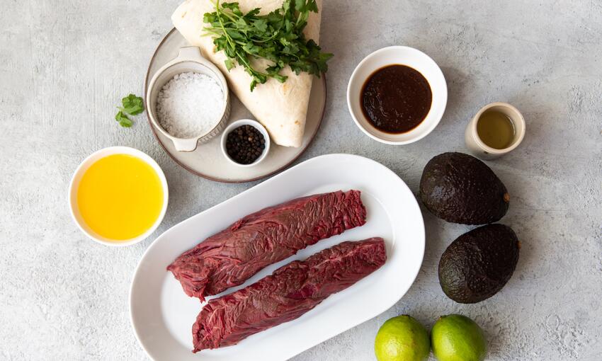 hanger steak with ancho chilli, mexican style recipe ingredients