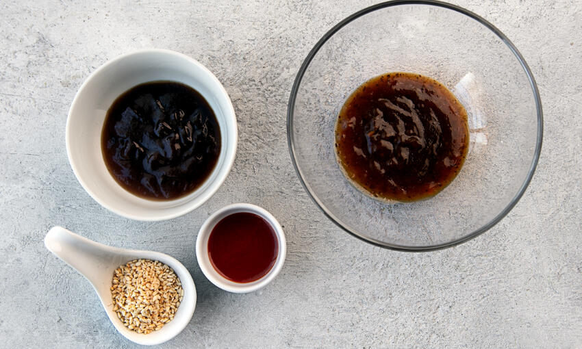 ingredients for the glaze