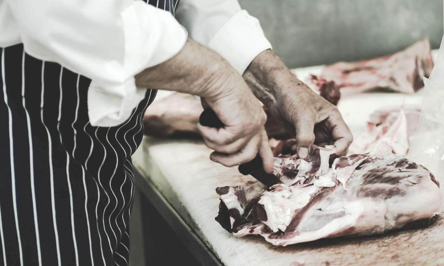 butcher butchering 