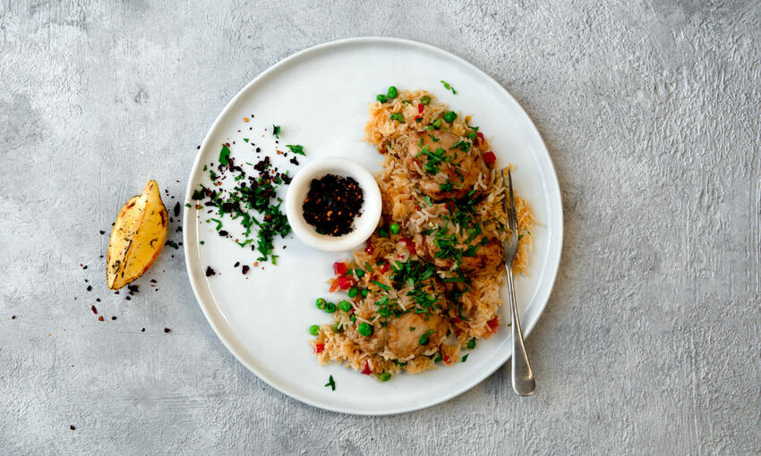 Chicken Pilaf cooked