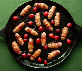  pigs in blankets cooked
