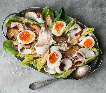 classic chicken caesar salad