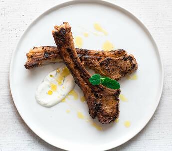 How to cook Middle Eastern Spiced Lamb Tomahawk Chops