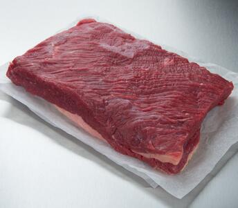 raw flat brisket 
