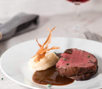 roasted venison with honey and spices