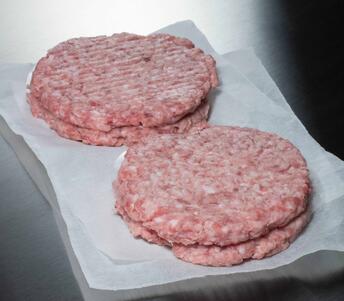 pork and Bramley apple burgers