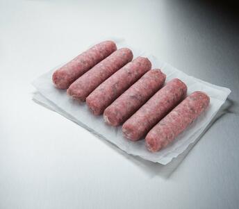 lamb smoked garlic and rosemary sausage