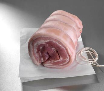 belly pork rolled