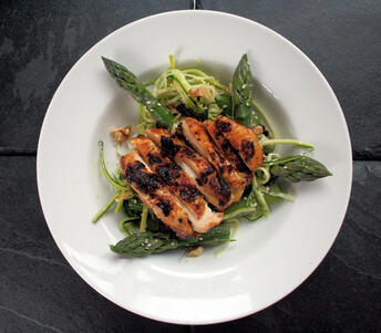 miso chicken salad