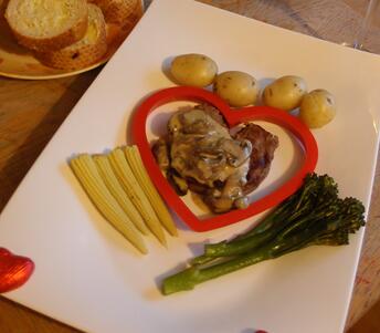 stilton and marsala steak 