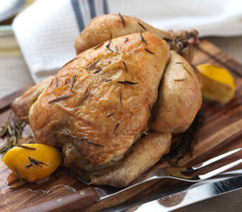 roasted chicken with tarragon 