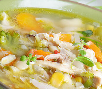  roasted chicken soup 