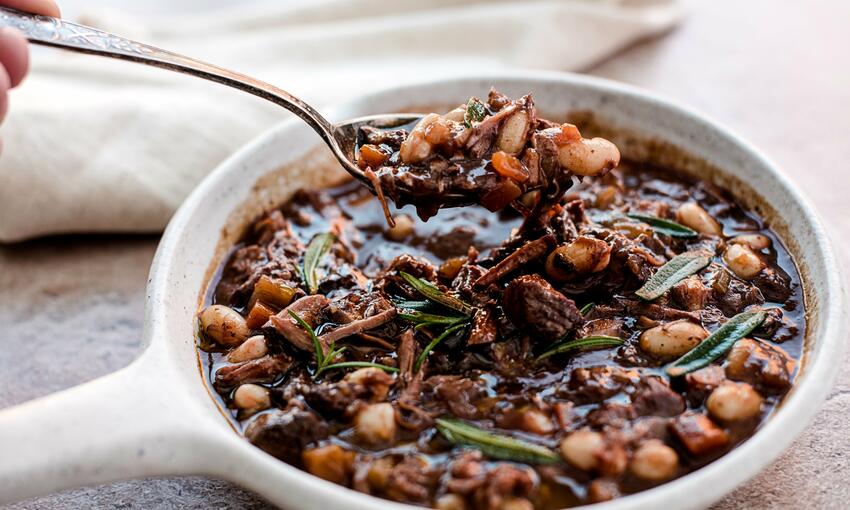 cooked tuscan beef stew
