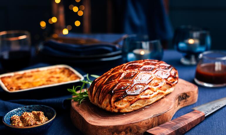 wellington beef cooked